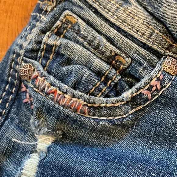 Silver aiko mid ankle skinny jeans - Picture 6 of 9